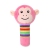 Bbsky Infant Educational Plush Toy Striped Animal Handbell BB Call Hand Shake Stick