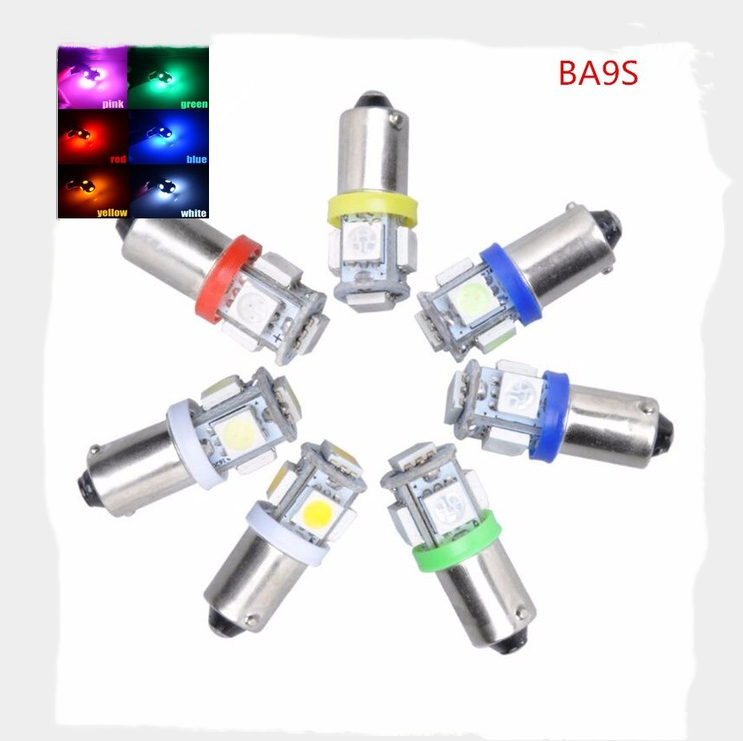 汽车LED室内灯BA9S-5SMD-5050 示宽灯/仪表灯/阅读灯厂家直销