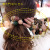 Korea east gate simple Korean version leopard print head rope female web celebrity lovely sen department ins style hair band