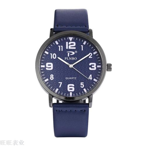 fashion best-seller vintage men‘s watch pu leather strap casual men wrist watch business men‘s watch quartz watch wholesale