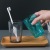 Multi - purpose transparent stripe cup drinking water cup toothbrush cup anti - crash water cup gargle cup brushing cup