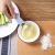 Wheat straw measure spoon milk powder measure spoon contains measure spoon daily kitchen gadget plastic measure spoon 3-piece set