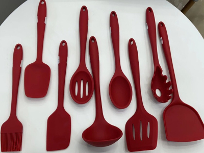 [Meiyijia] Source Manufacturer Non-Stick Pan Silicone Shovel Silicone Spoon Kitchenware Set Silicone Kitchenware Manufacturer