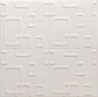 3D three-dimensional wall sticker shangmei 70cm*70cm soft bag 6mm soft bag self-adhesive three-dimensional wall