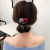 Korean ball head hair device shaper bouffant ladiers tied hair accessories flower bud hair ornaments head accessories