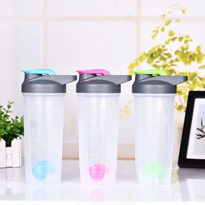 Manufacturers wholesale colorful water bottles fashionable space cup plastic seal leakproof non - slip is suing sports kettle