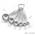 Stainless steel measuring spoon set of 6 measuring spoon baking scale measuring seasoning spoon cooking spoon