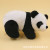 The New panda doll imitation giant panda plush toys party version panda doll plush toys wholesale