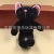 Baola Long-Legged Cat Uncomfortable Cat Plush Pendant Angry Cat Big Eye Cat Plush Doll Bag Keychain Pendant