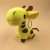 New Giraffe Plush Pendant Deer Keychain Plush Toy Car Wedding Throws Mini Doll Wholesale