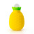 New fruit model pinesilicone thermos bottle water warm portable hand holding hot water bag