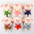 Cute Strap Pig Plush Toy Striped Pig Plush Pendant Keychain Bag Ornaments Prize Claw Doll Wholesale