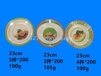 Miamine tableware Miamine plate methylene dish large quantity of spot stock low price processing can be sold by the ton