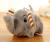 Paula Super Cute Baby Elephant Plush Toy Towel Elephant Pendant Keychain Car Accessories Crane Machine Gift Wholesale