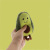 Paula plush toy pendant key chain ins super hot but avocado popular claw machine dispensers manufacturers direct gifts