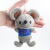 Paula plush toy pendant bead chain crystal super soft express it in two - color express mouse manufacturers direct gifts