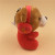 Paula Creative Headset Bear Plush Toy Headset Rabbit Plush Pendant Keychain Wedding Throws Claw Machine Doll Batch
