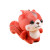 Paula 2018 New Squirrel Plush Pendant Cartoon Long Tail Squirrel Keychain Bag Ornaments Crane Machines Doll