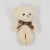 Paula Human Bear Accessories Plush Little Bear Doll 12cm Cell Phone Bag Keychain Pendant Wedding Throws Customization