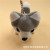 Paula Cartoon Creative Husky Plush Pendant Keychain Puppy Plush Doll and Bag Hanging Claw Machine Doll