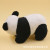 The New panda doll imitation giant panda plush toys party version panda doll plush toys wholesale