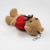 Paula plush toy pendant key chain bow tie suede bear manufacturer direct cash gift wholesale