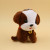 Paula Bell Puppy Plush Toy Twisted Head Bell Dog Plush Pendant Keychain Promotional Gifts