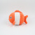 Paula plush pendant key chain Marine clown fish shell gift manufacturers direct wholesale price, the spot boutique