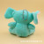 Paula color elephant plush pendant key chain bag pendant big ears elephant plush toy claw machine doll