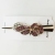 Large Headdress Hair Clip Ox Horn Hairclip Coffee Gold Tweezers Diamond Jewelry Hairpin