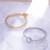 Titanium steel love couple pair of rings for female hipster fashion send girlfriend send bestie gold and silver