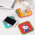 Silica gel coasters fashionable cartoon coasters cute cartoon shape hot pad pad pad