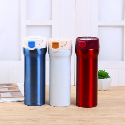 Meichen Cup Produced Multicolor Minimalism Design Fashion Insulation Vacuum Cup Portable Outdoor Bounce Cover Tumbler