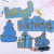 Children's birthday arrangement baby one hundred day one theme party banner balloon package background wall decoration
