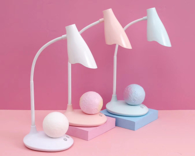 Hair Dryer Moon Touch Table Lamp
