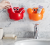 Cute crab powerful suction cup wall toothbrush holder