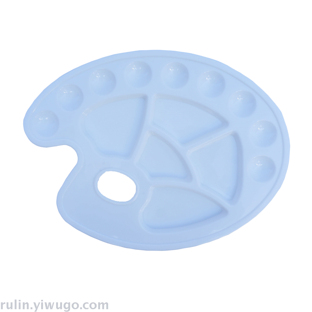 水彩调色盘 初学者学生儿童幼儿园美术水粉调色盘 大号颜色盒