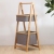 Floor - to - Floor bathroom corner shelving Japanese shelving basket dirty clothes basket household storage basket A117