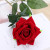 Spot Artificial Rose Single Flannel Fake Rose Flower Bride Holding Decorative Household Vases Flower Arrangement