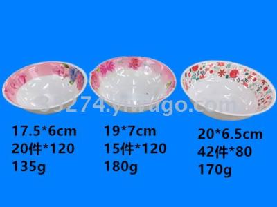 Manufacturers direct miamine tableware miamine bowl a large number of spot stock styles and sizes complete