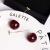 The new Korean version of fruit stud feminine cherry lovely long earrings web celebrity fashion earrings