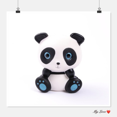 New Simulation Pu Eye Beads Panda Slow Rebound Decompression Crafts Toys Factory Direct Sales