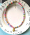 Soft clay necklace Soft clay tube piece necklace ins environmental protection Soft clay CHOKER Soft clay