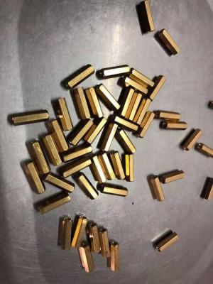 Factory Direct Sales Hexagonal Brass Empty Pipe Nut