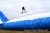Ski slide outdoor portable inflatable Ski slide crash proof inflatable Ski air mattress