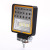 Truck engineering truck forklift energy-saving lights 42 LED truck work lights modified 126 W colored aperture square