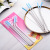 Wholesale food grade 304 stainless steel straw beverage environmental protection, color metal straw plastic suction card insert card set