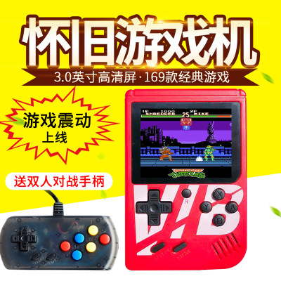 169 Retro FC Retro Game Console for two Handheld Game Consoles