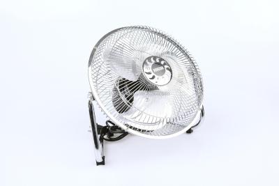 9 \"silver white iron fan