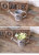 French country creative mini-tin bucket flower set for old garden vase flower bucket
